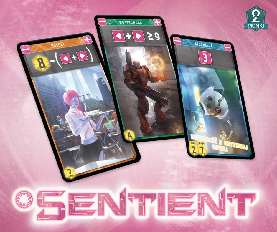 Sentient – Różowo-fioletowe roboty – recenzja What Next